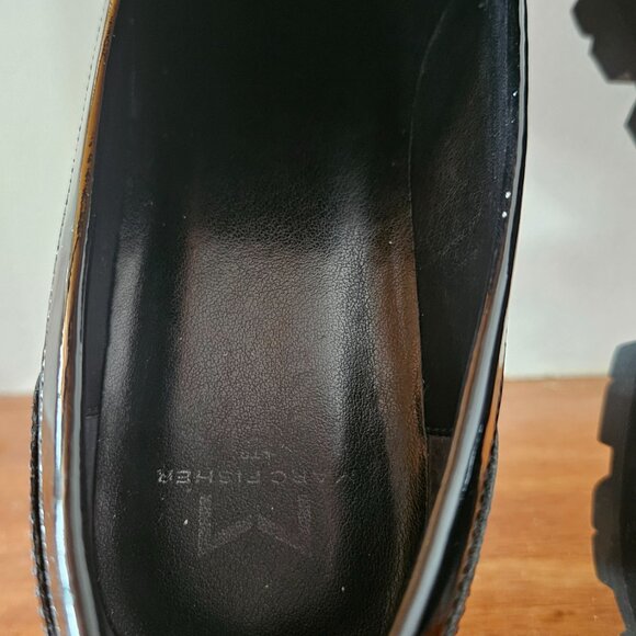 Marc Fisher Latika Patent Lug Soles 7.5 medium - Picture 7 of 13